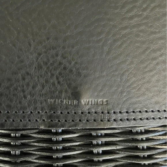 Wicker Wings Black Tall Tixing Backpack (Genuine Leather  display picture 1